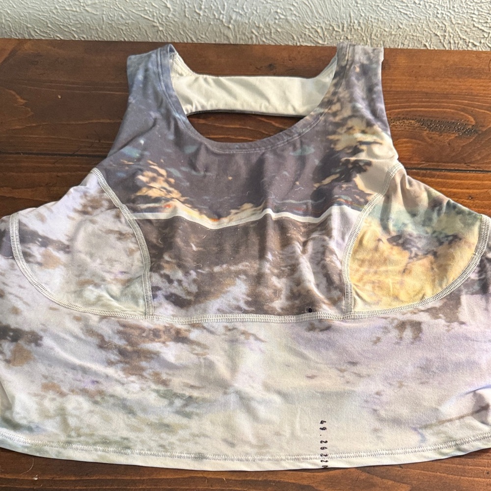 Lululemon lab long line bra/crop 12
